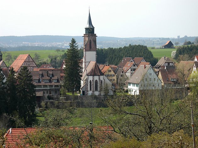 Blick auf Dornstetten